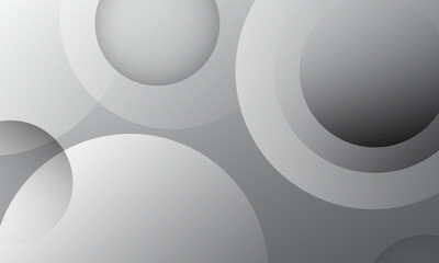 Abstract white background with circles. Eps10 vector
