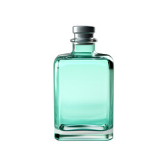 Mouthwash bottle isolated on transparent background