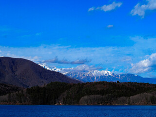 湖　水鏡　リフレクション