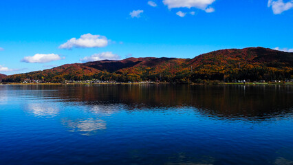 湖　水鏡　リフレクション