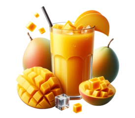 Glass of mango juice png fresh mango smoothie png fresh tropical mango juice png mango juice transparent background