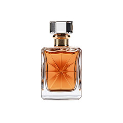 Perfume bottle isolated on transparent background