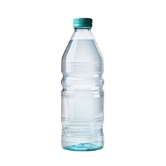 Plastic bottle isolated on transparent background