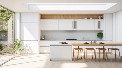 Sleek and Elegant Minimalist Kitchen Design