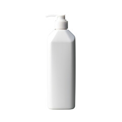 Shampoo bottle isolated on transparent background