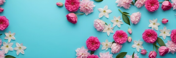 flowers on a clean background