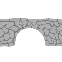 Stone Arch Bridge Illustration 