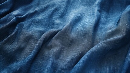 Stylish denim background: a vibrant wallpaper featuring distressed jeans texture, perfect for design projects