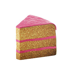 Cake Slice 3D Illustration