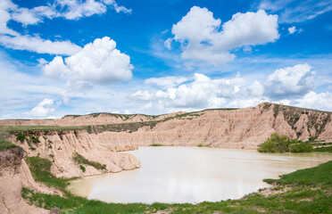 Badlands National Park in South Dakota