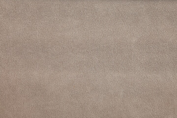 Background image - texture of beige velor fabric