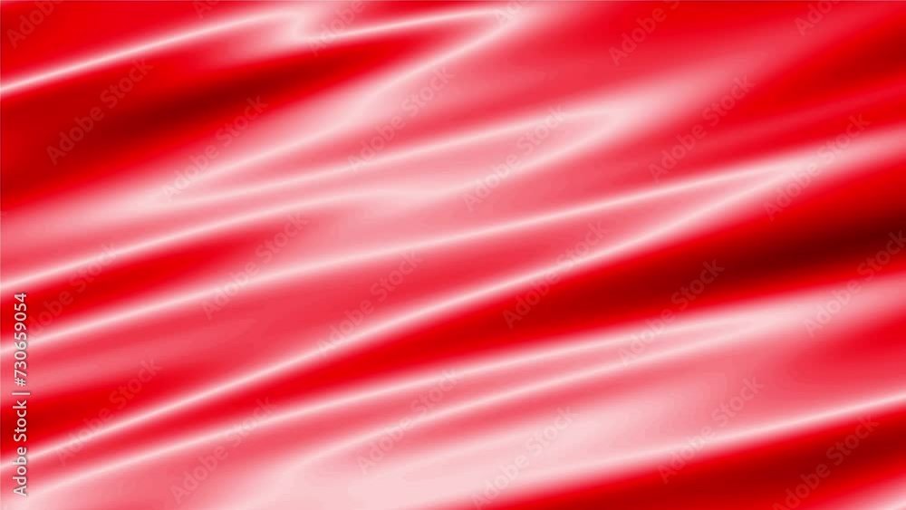 Poster abstract background animated textures, fabric pattern simulation, watermarks, red, 4k animated video