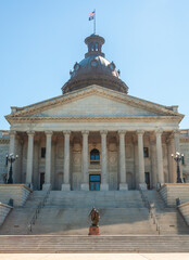 Naklejka premium South Carolina State House, State government office in Columbia, South Carolina