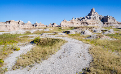 Badlands National Park in South Dakota