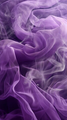 Obraz premium Mystical Purple Smoke in Silken Air