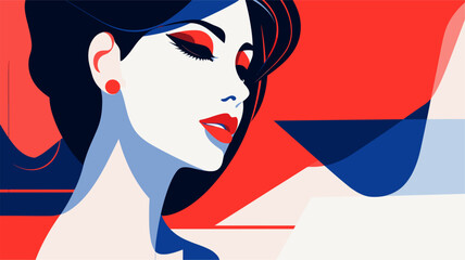 Vector background inspired by businesswomen  incorporating dynamic patterns  subtle yet powerful colors  and motivational quotes for a visually dynamic and emotionally resonant composition celebrating