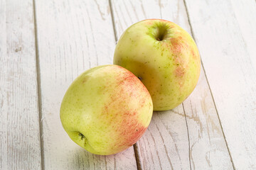 Sweet juicy ripe organic apples