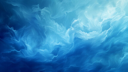 Azure Abstract Background Crisp Winter Frost