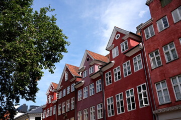 Fototapeta na wymiar Gebäude in Kopenhagen