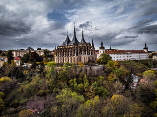 Kutna Hora, temple sv. Barbora castle