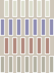 Vertical line pattern. Vertical brick wall background.Colourful brick pattern. Print design.Graphic design. Vector pattern. Geometric pattern. Brown colour. Wallpaper.Colourful Pastel tone. Simplicity