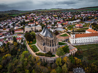 Kutna Hora, temple sv. Barbora castle