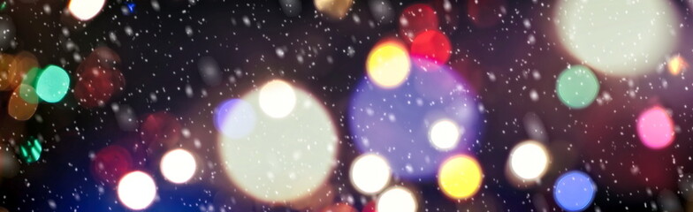 Christmas wallpaper decorations concept.xmas holiday festival backdrop:sparkle circle lit...