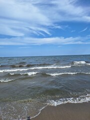 beach and sea