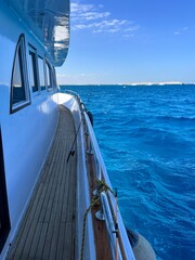 boat on the sea