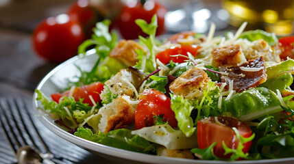 Salad commercial photography 