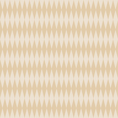 seamless abstract pattern with  rhombuses in beige for fabric home wear surface design packaging vector