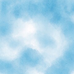 Blue Abstract watercolor background.