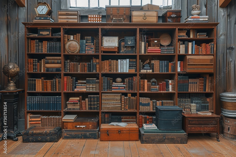 Poster a world of books: a monthly reading event generative ai