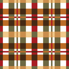 Geometric Colorful Traditional Colored Square Grid line Seamless Pattern. Vector design gingham style for fabric, tile, embroidery, wrapping, wallpaper, and background