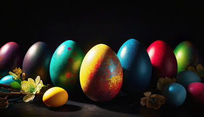 Colorful Easter Eggs