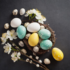Colorful Easter Eggs