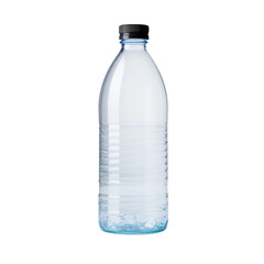 Naklejka premium Water bottle isolated on transparent background