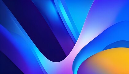 Abstract colorful gradient waves