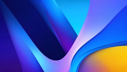 Abstract colorful gradient waves