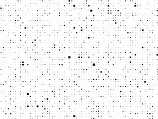 Subtle halftone grunge urban texture vector. Distressed overlay texture. Grunge background. Black isolated on white background.Vector