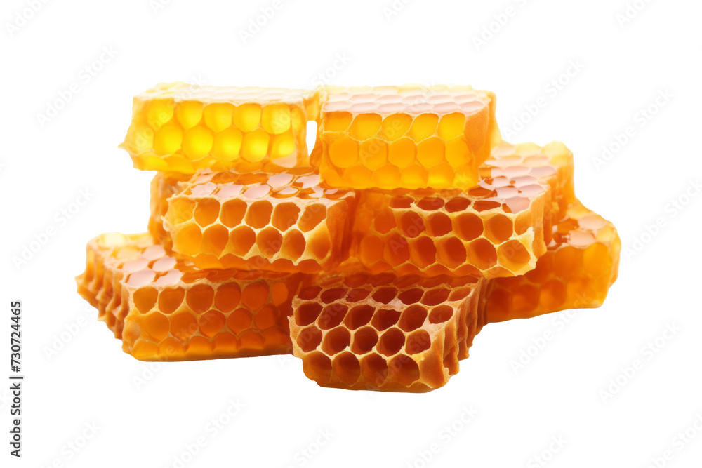 Poster seamless honeycomb pattern vector - transparent background