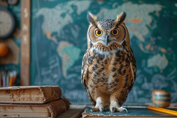 Owl on a Map: A Monthly Event Guide Generative AI