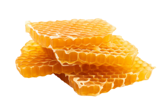 Vector Illustration of Seamless Honeycomb Pattern on Transparent Background - Ideal for Wallpaper, Fabrics, and Wrapping Papers