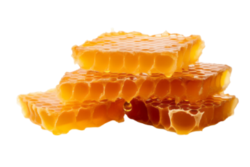 Honeycombs Seamless Texture – Transparent Backgrou