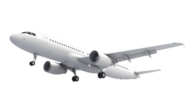 Airline Concept Travel Passenger plane. Jet commercial airplane