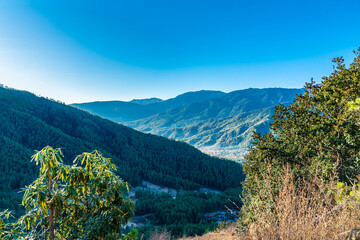 Early morning valley view