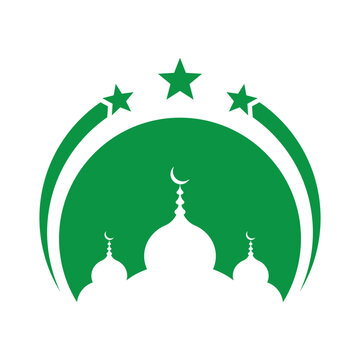 Mosque logo images illustration