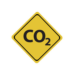 reducing CO2 emissions to stop climate change sign