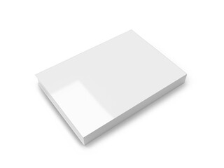 Book Cover 3D Illustration Mockup Scene