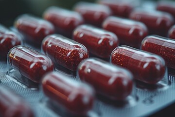 red drugs or medicines design professional photography